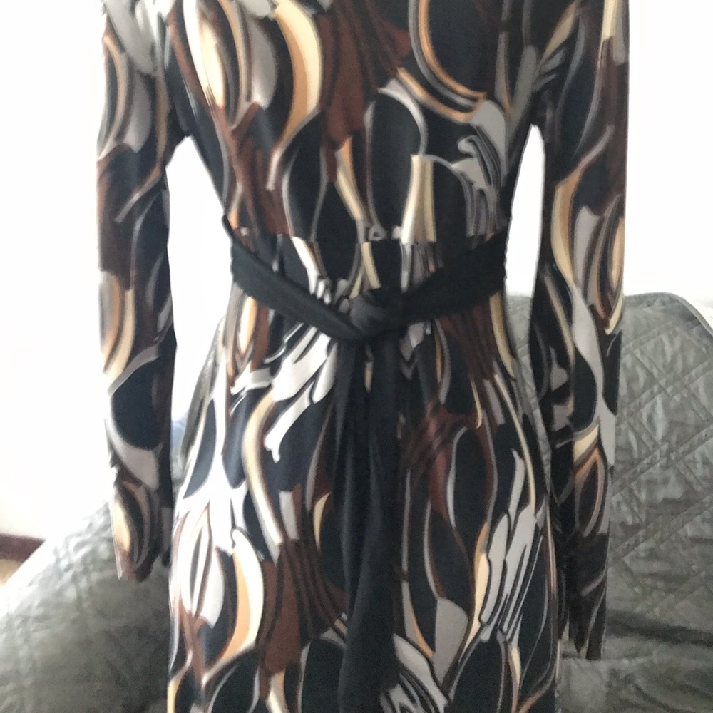 Blue papaya dress brown, grey, black, white - Picture 10 of 16